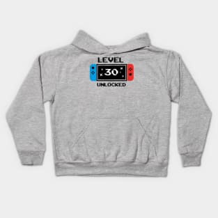 Level 30 unlocked Kids Hoodie